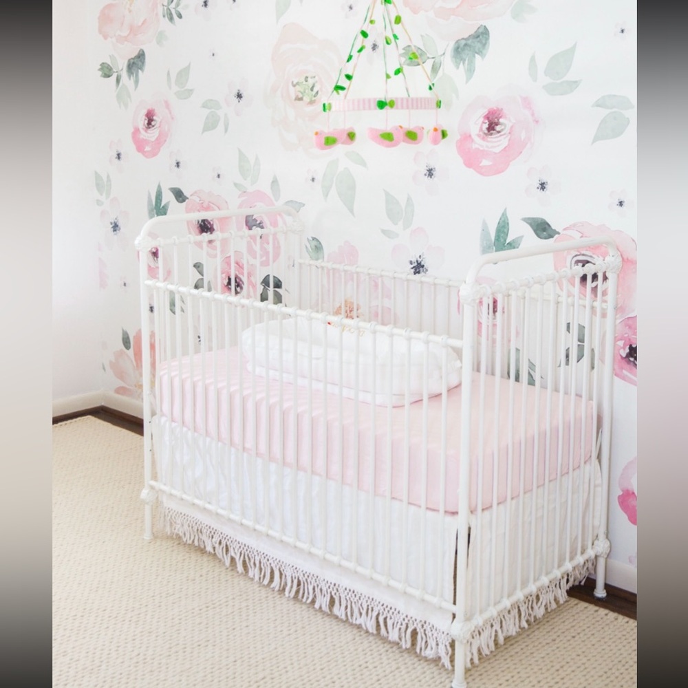 Serena & Lily Macramé Crib Skirt